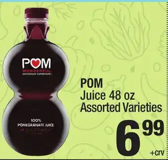 Super King Markets Pom juice offer