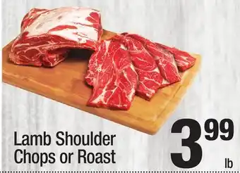 Super King Markets Lamb shoulder chops or roast offer
