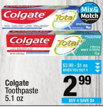 Super King Markets Colgate toothpaste offer