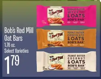 Jewel-Osco Bob's red mill oat bars offer