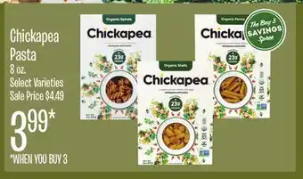 Jewel-Osco Chickapea pasta offer