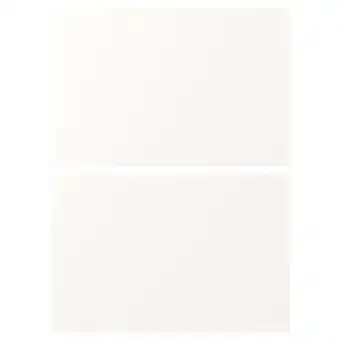 Ikea Enhet drawer front, white, 18x12 offer