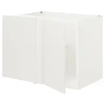 Ikea Enhet corner base cabinet with shelf/door, white offer
