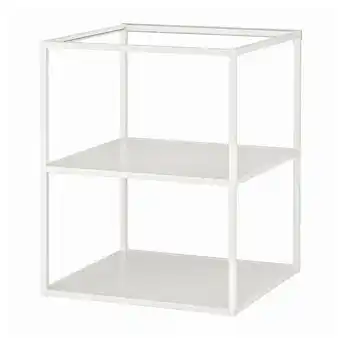 Ikea Enhet base fr w shelves, white, 24x24x30 offer