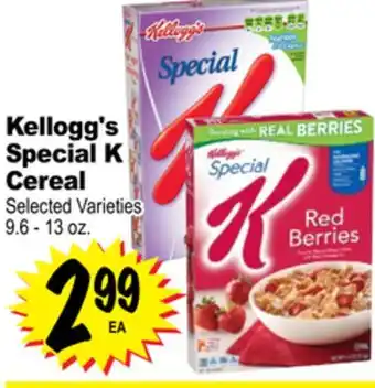 Superior Grocers Kellogg's special k cereal offer