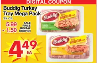 Superior Grocers Buddig turkey tray mega pack offer