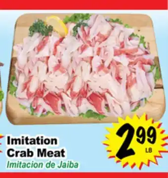 Superior Grocers Imitation crab meat offer