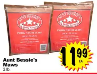 Superior Grocers Aunt bessie's maws offer