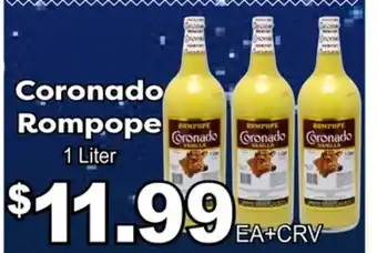 Superior Grocers Coronado rompope offer