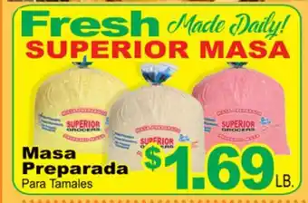 Superior Grocers Superior masa offer