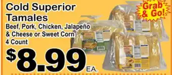 Superior Grocers Superior tamales offer