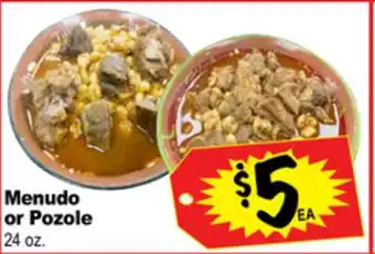 Superior Grocers Menudo or pozole offer