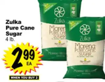 Superior Grocers Zulka pure cane sugar offer