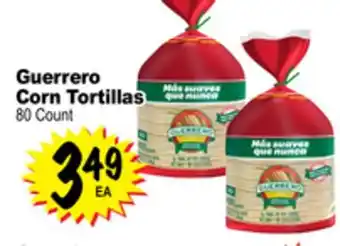 Superior Grocers Guerrero corn tortillas offer