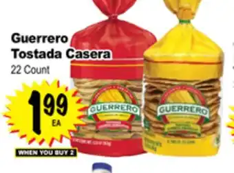 Superior Grocers Guerrero tostada casera offer