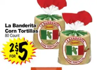 Superior Grocers La banderita corn tortillas offer