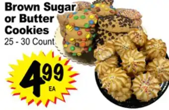 Superior Grocers Brown sugar or butter cookies offer