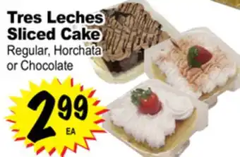 Superior Grocers Tres leches sliced cake offer