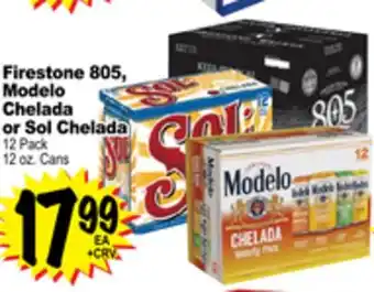 Superior Grocers Firestone 805, modelo chelada or sol chelada offer