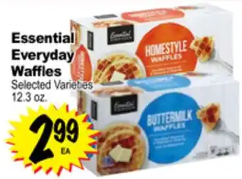 Superior Grocers Essential everyday waffles offer