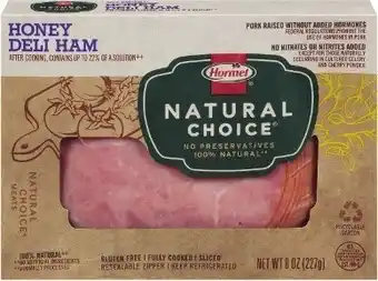 Kroger Hormel natural choice lunch meat offer