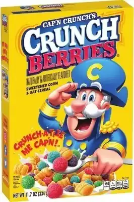 Kroger Cap'n crunch or life cereal offer