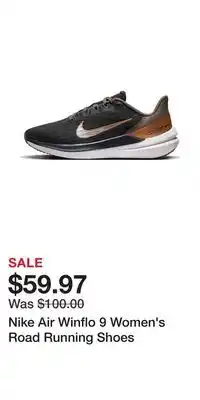 Kohl's Nike air winflo 9 women's road running shoes offer