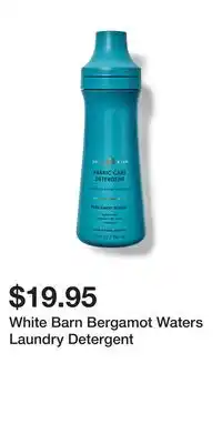 Bath & Body Works White barn bergamot waters laundry detergent offer