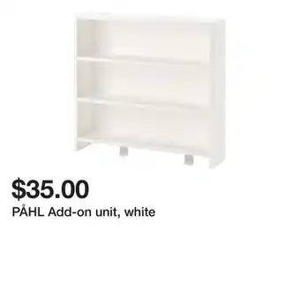 Ikea Påhl add-on unit, white offer