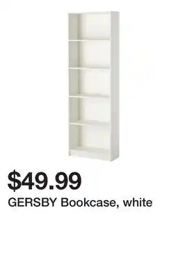 Ikea Gersby bookcase, white offer