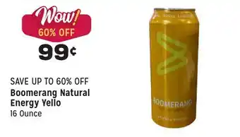 Grocery Outlet Natural energy yello offer