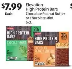 Aldi Elevation High Protein Bars offer