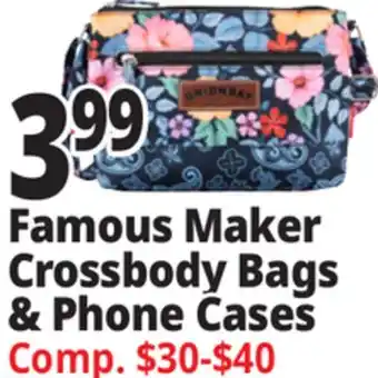 Ocean State Job Lot Famous maker crossbody bags & phone cases offer