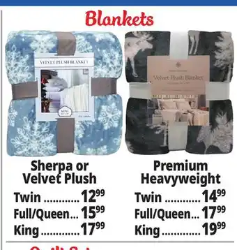 Ocean State Job Lot Blankets offer