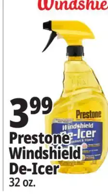 Ocean State Job Lot Prestone windshield de-icer spray, 32 oz offer