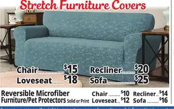 Ocean State Job Lot Stretch furniture covers offer