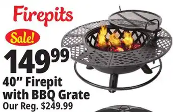 Ocean State Job Lot Uniflame wood burning fire bowl & grill offer