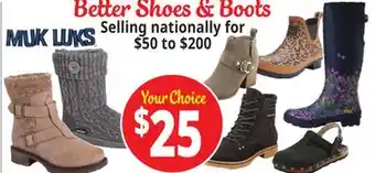 Ocean State Job Lot Better shoes & boots offer