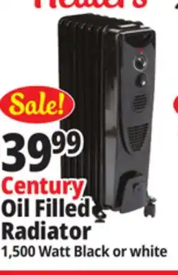 Ocean State Job Lot Century oil filled radiator offer