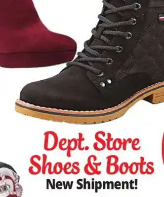 Ocean State Job Lot Dept. store shoes & boots offer