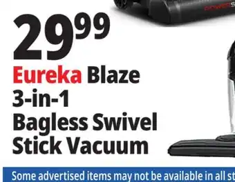 Ocean State Job Lot Eureka blaze 3-in-1 stick vacuum offer