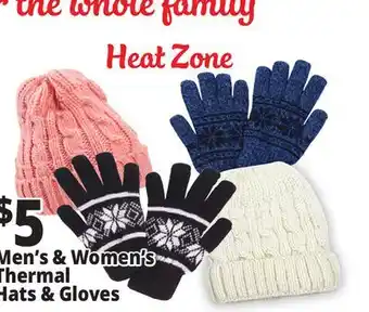 Ocean State Job Lot Winter hat's & gloves offer