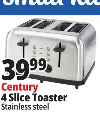 Ocean State Job Lot Century 4 slice toaster offer