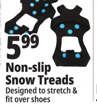 Ocean State Job Lot Snow and ice treads, medium/large offer