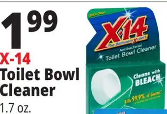 Ocean State Job Lot X-14 toilet bowl cleaner offer