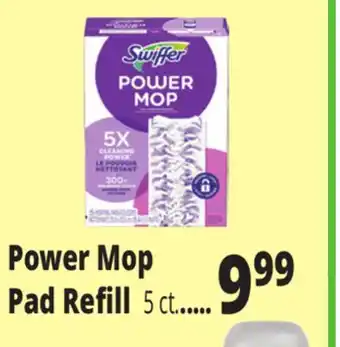 Ocean State Job Lot Power mop pad refill offer