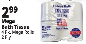 Ocean State Job Lot Mega bath tissue offer