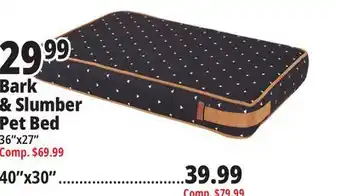 Ocean State Job Lot Bark & slumber pet bed offer