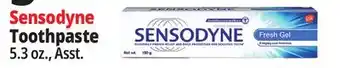 Ocean State Job Lot Sensodyne fresh gel toothpaste, 5.25 oz offer