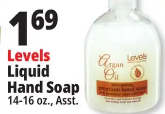 Ocean State Job Lot Levels liquid hand soap offer